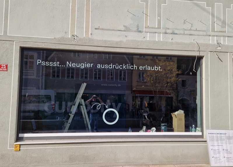 Foto Tag 6 Schaufenster Pop-up Science Center in Freising 2026